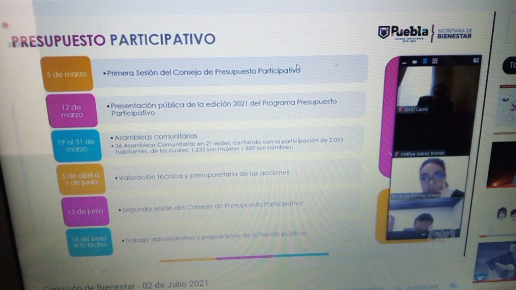 Video desde Puebla: Bienestar municipal realizará 46 acciones con el Programa Presupuesto Participativo