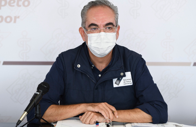 Video desde Puebla: Secretario de Salud confirmó dos fallecidos y 61 contagios más por Covid en el estado