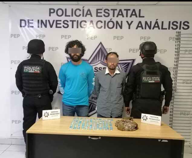 Captura Policía Estatal a “El Lobo”, presunto narcomenudista