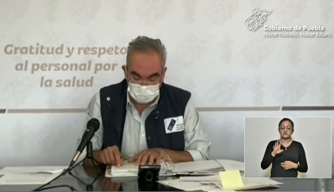Video desde Puebla: En la entidad hay 179 personas recibiendo atención médica