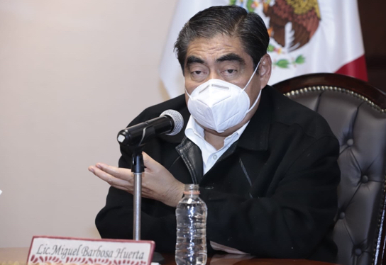 Video desde Puebla: Gobernador Barbosa descartó cualquier acuerdo con la fundación Jenkins