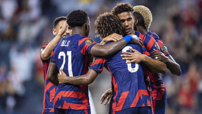Copa Oro: Estados Unidos goleó a Martinica y clasificó a Cuartos de Final