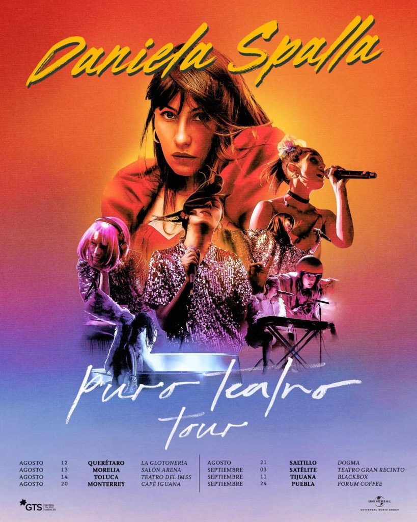 Daniela Spalla platica sobre su disco “Puro Teatro” y sobre su nueva gira “#PuroTeatroTour”