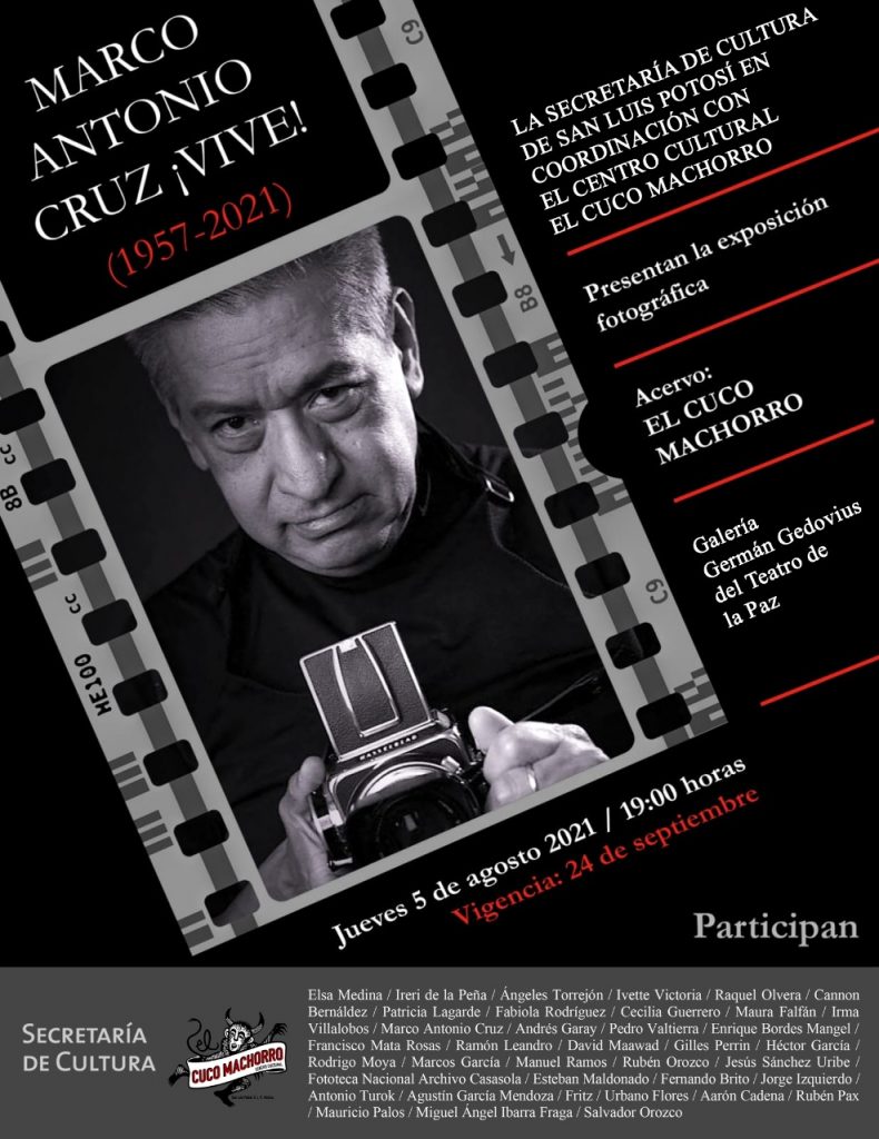 Homenaje a “Marco Antonio Cruz Vive”