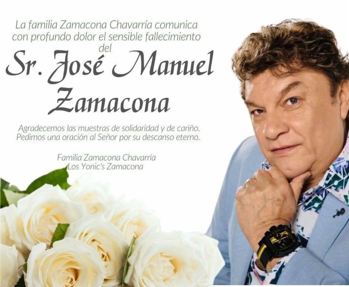 Murió por Covid José Manuel Zamacona, fundador y líder de Los Yonics