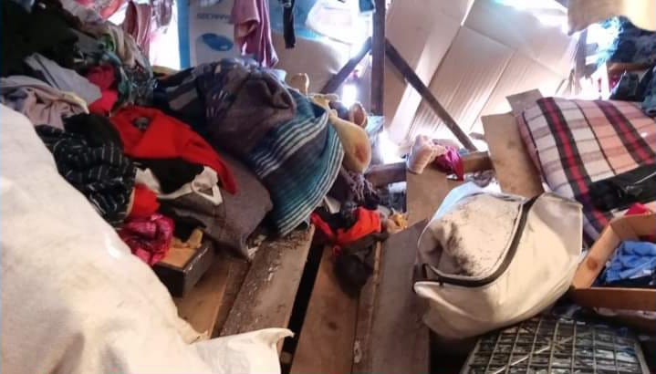 Desde Huauchinango: Le cayó encima el techo a mujer con discapacidad