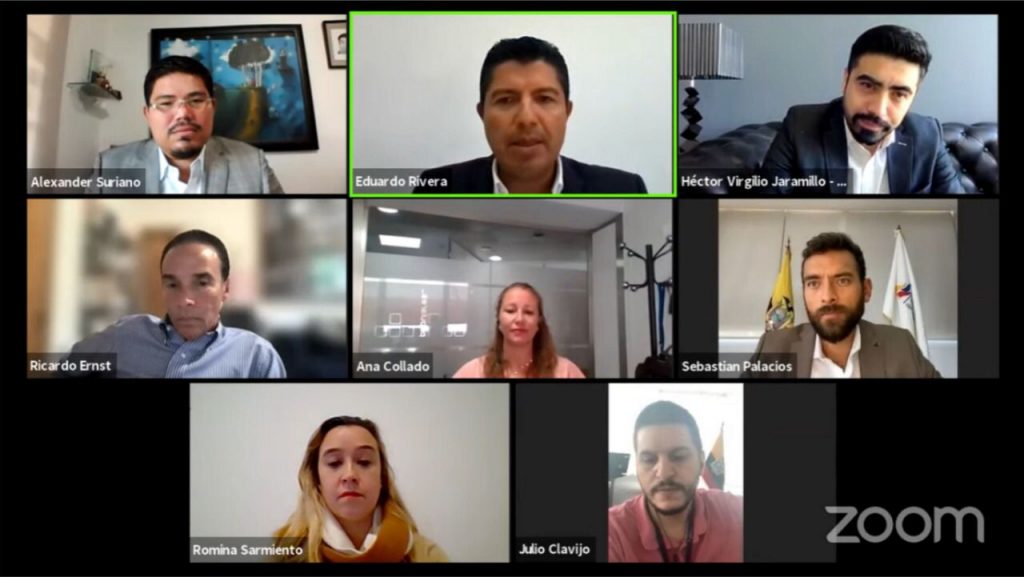 Eduardo Rivera participa en conversatorio de la universidad Georgetown, EUA