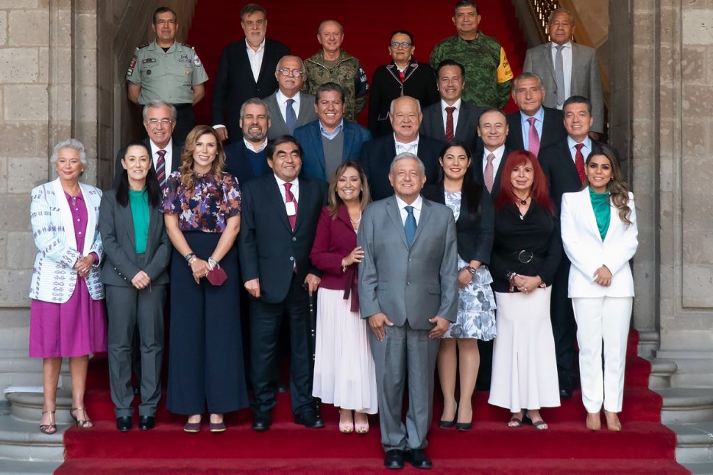 Fotonota: Gobernador Barbosa en reunión con el presidente López Obrador