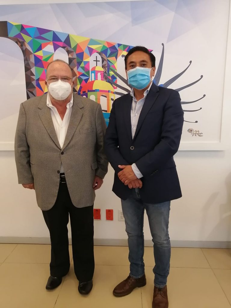 Sostiene alcalde electo de Tlaxcala reuniones temáticas de turismo en Querétaro