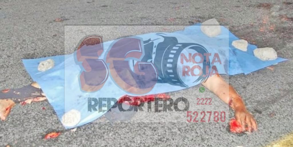 Adulto muere atropellado en Atlixco