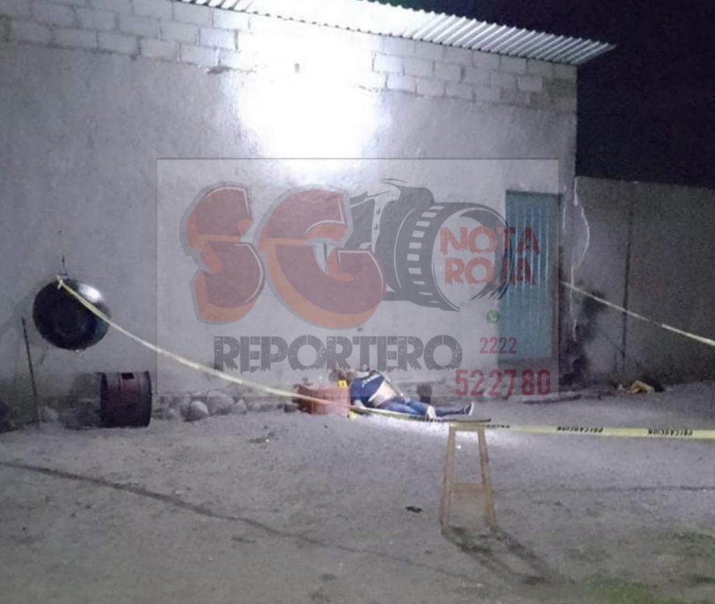 De un balazo en la cara asesinaron a Ronaldo…el de Acajete