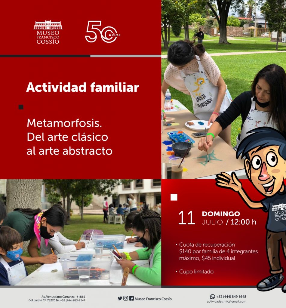 Actividades en el Museo Francisco Cossío