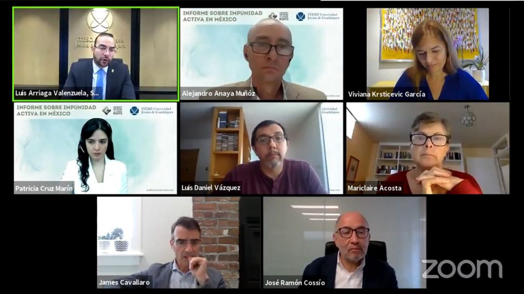 Presentan informe sobre impunidad activa en México
