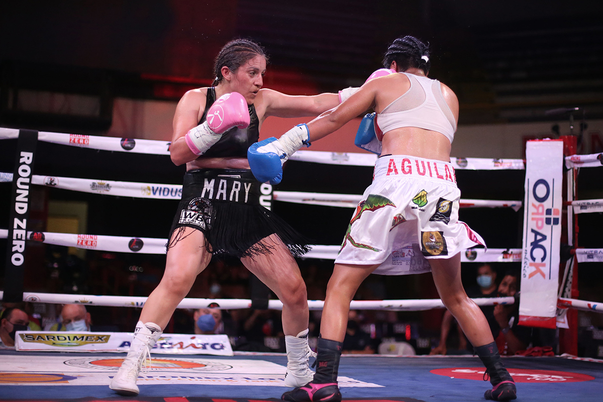 Gana “Polvorita” Salinas pelea estelar de Round Zero Fight Night a “Guerrerita” Aguilar