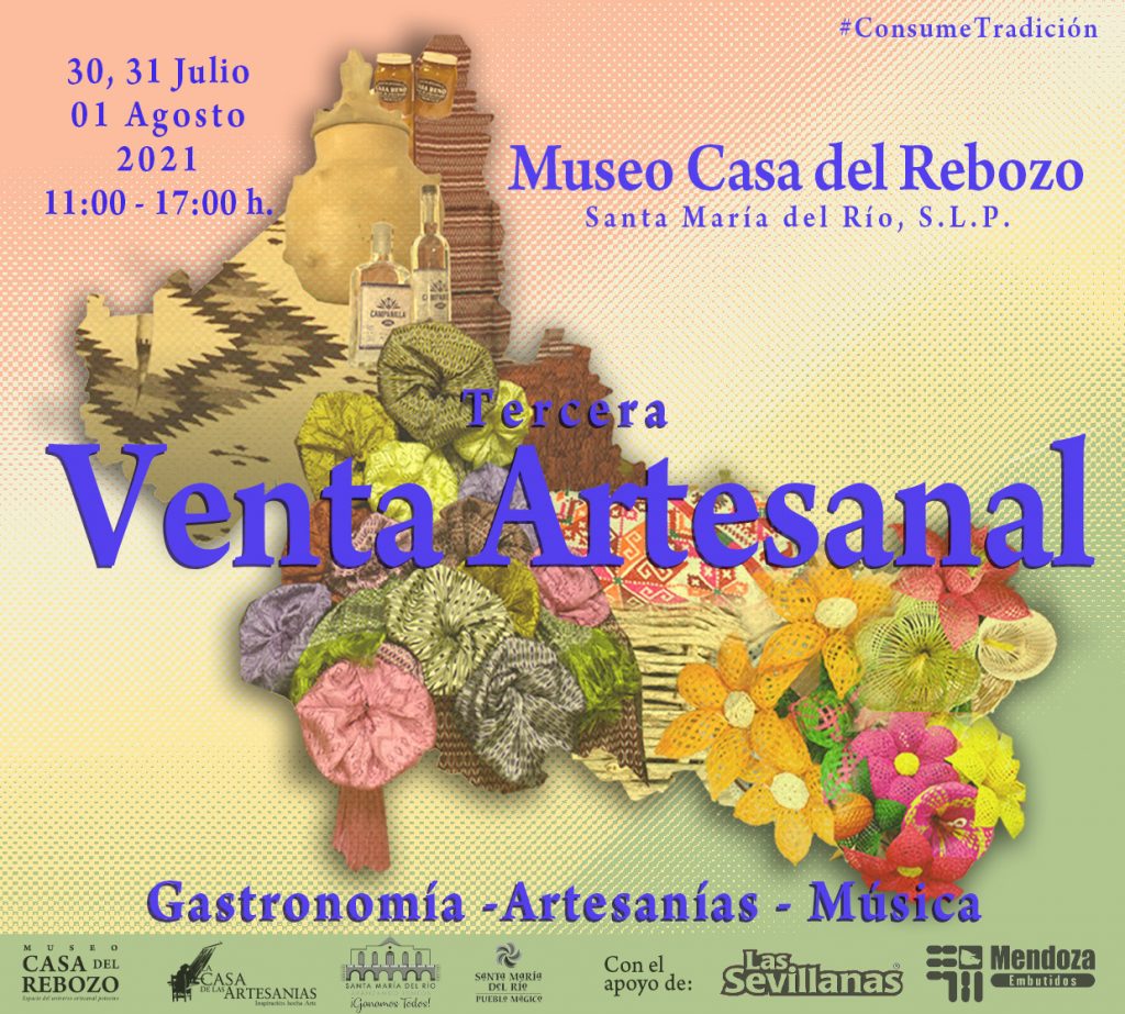 Tercera Venta Artesanal en la Casa del Rebozo de Santa María del Río