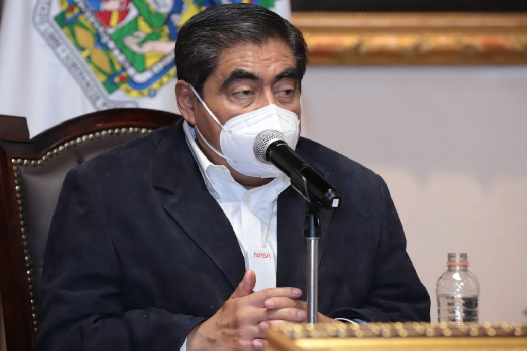 Seguir recuperando la paz y un sistema de salud fortalecido, objetivos del gobierno de Puebla, reiteró Miguel Barbosa