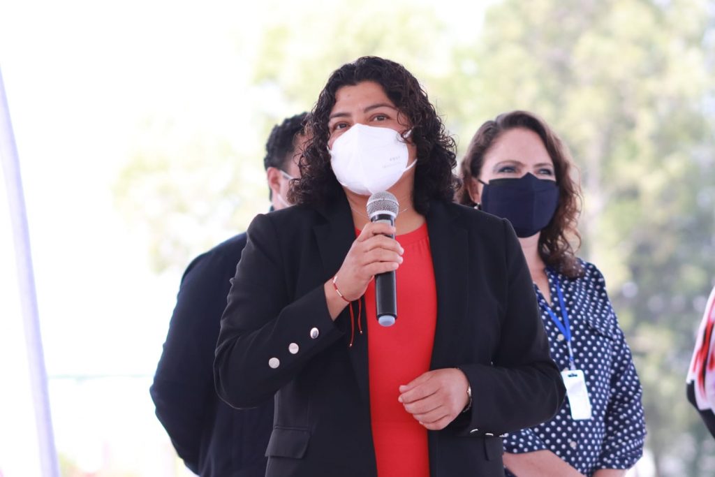 Karina Pérez Popoca destaca inversión histórica en educación en San Andrés Cholula