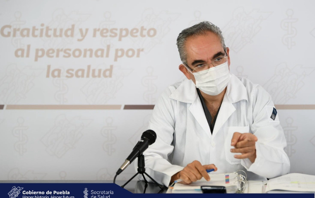 Video desde Puebla: Durante el fin de semana, 33 decesos más por coronavirus en la entidad, alertó la Secretaría de Salud