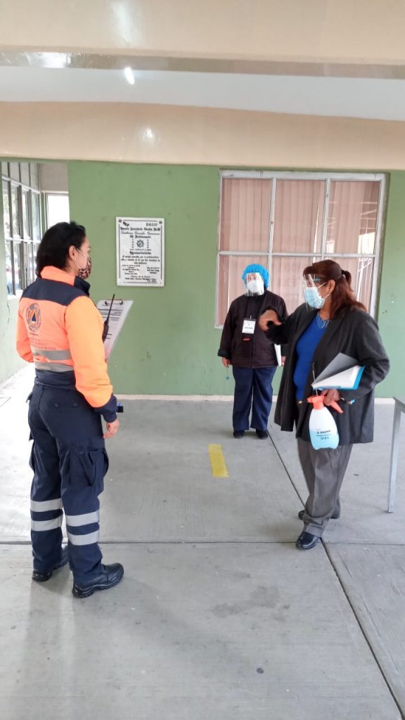 Ayuntamiento de Puebla mantendrá dispositivos de verificación de medias sanitarias en escuelas