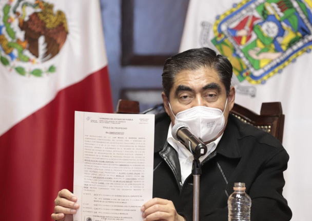 Video desde Puebla: Gobernador Barbosa advirtió que no se solapará la irrupción de la gente a la empresa Bonafont
