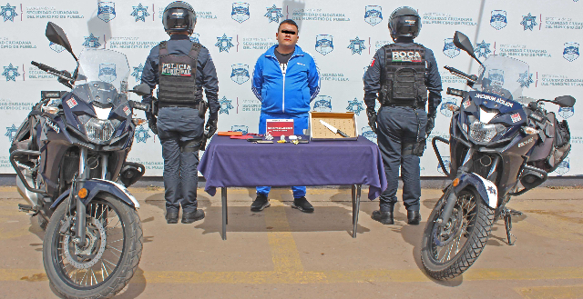 Detuvo Policía Municipal de Puebla a integrantes denla banda “los casianos” presuntamente dedicada al robo con violencia en diversas modalidades