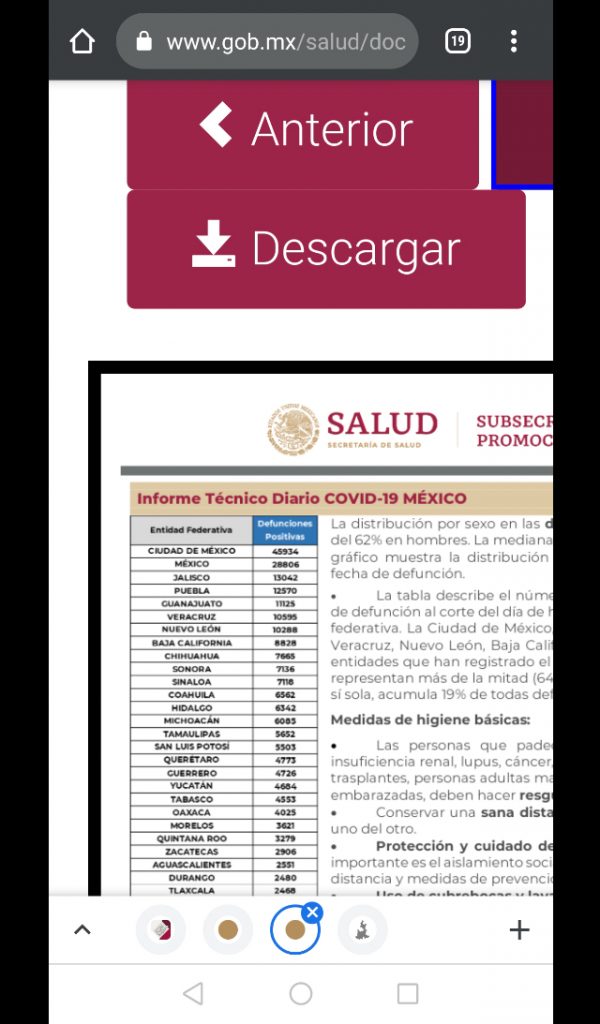 Parte de Guerra nacional miércoles 4: México llega a 241 mil 936 decesos por covid-19