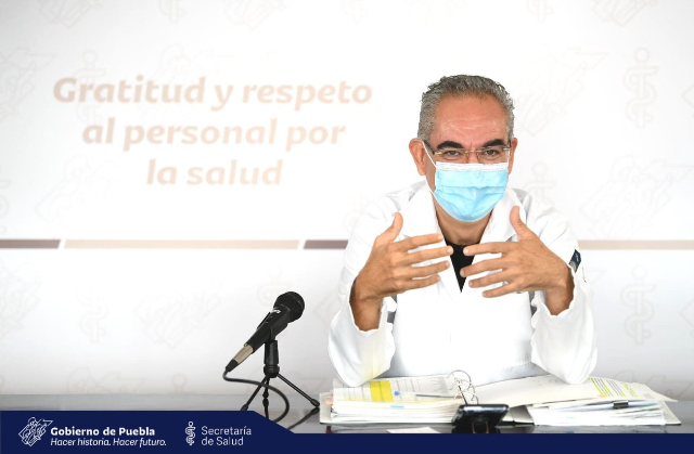 Sigue a la alza la cantidad de gente hospitalizada por Covid en Puebla: Salud