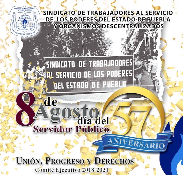 STSPEPYOD celebra 57 aniversario de su  fundación y el día del servidor público