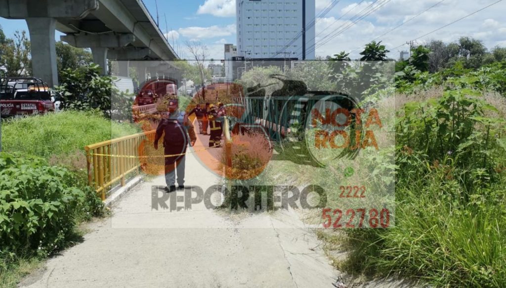 Hombre se suicidó en la lateral de la autopista México-Puebla