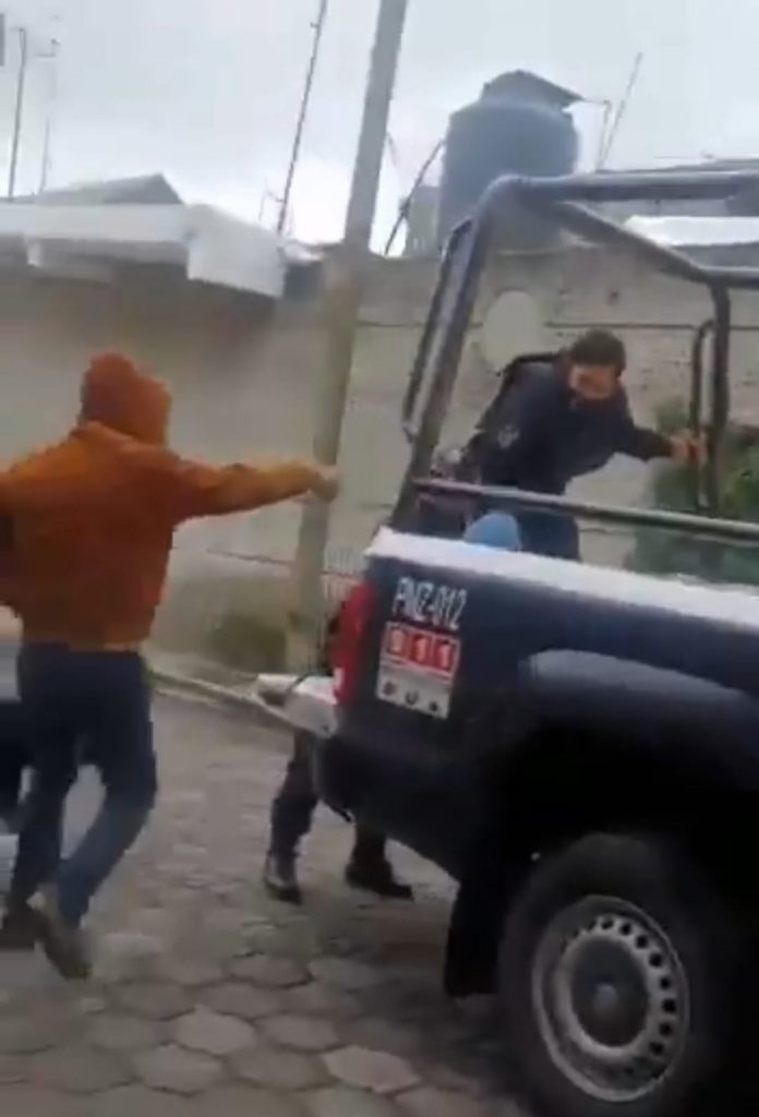 Video desde Puebla: Acusan a policías de Zacatelco, Tlaxcala de abuso de autoridad