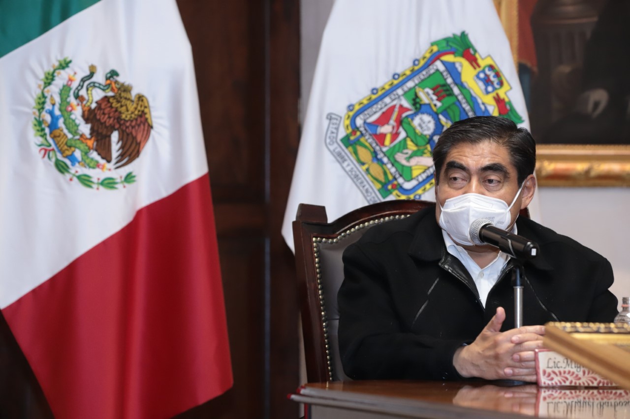 En Puebla se combate a la delincuencia de manera permanente, señaló Miguel Barbosa
