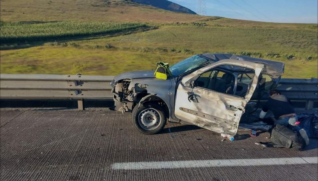 Un segundo accidente en la México-Tuxpan deja 5 fallecidos; incluidos 4 menores de edad