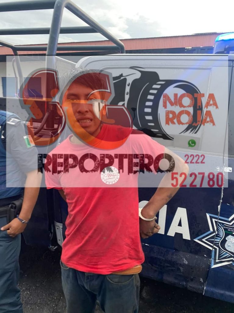 Detienen a presunto ladrón en la Central de Abastos