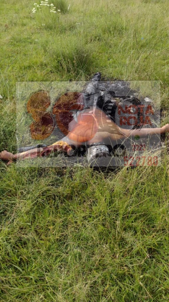 Cuerpo calcinado en Chachapa pertenece a un hombre que al parecer fue asaltado