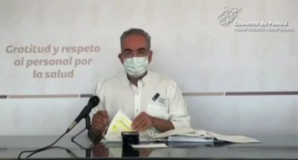 Video desde Puebla: Maestros y población de 30 años y más y 18 años y más serán vacunados en lo que resta de la semana y la próxima, informó el secretario de Salud
