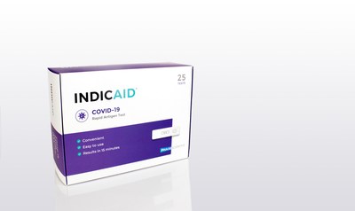 La prueba rápida de antígenos INDICAID™ para la COVID-19 recibió la autorización para uso de emergencia de la Administración de Alimentos y Medicamentos de los Estados Unidos