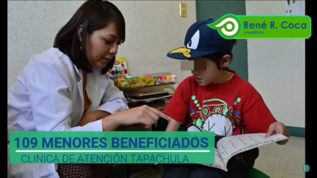DIF Tapachula beneficia a 109 personas que presentan trastorno del espectro autista en la clínica más grande de Chiapas