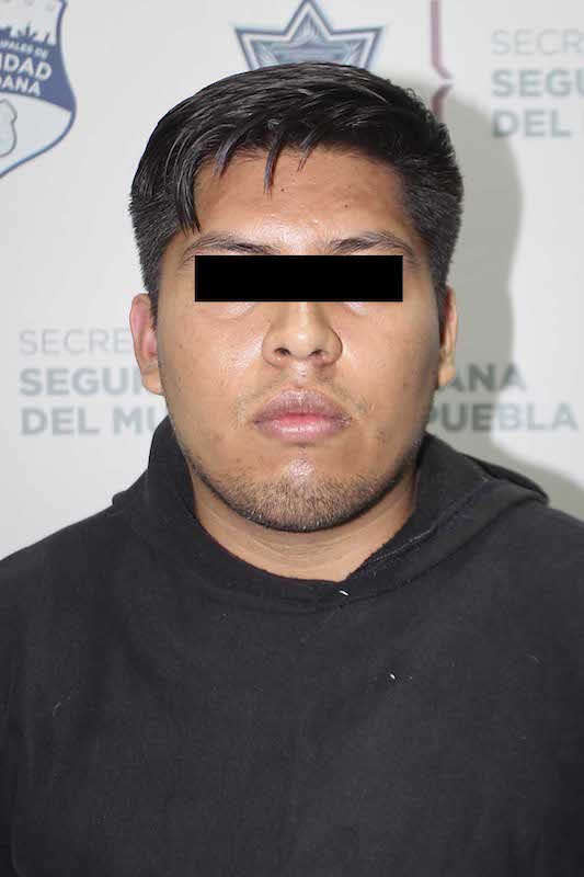 Detuvo policía municipal de Puebla a hombre por violación en agravio de una menor de edad