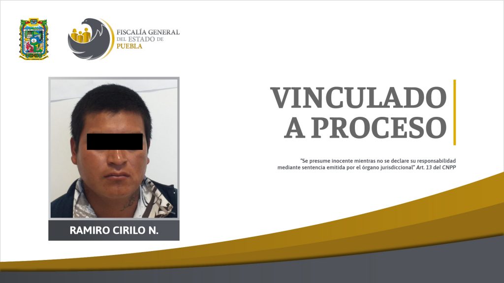 Vinculado a proceso por el homicidio de un hombre en Atlixco