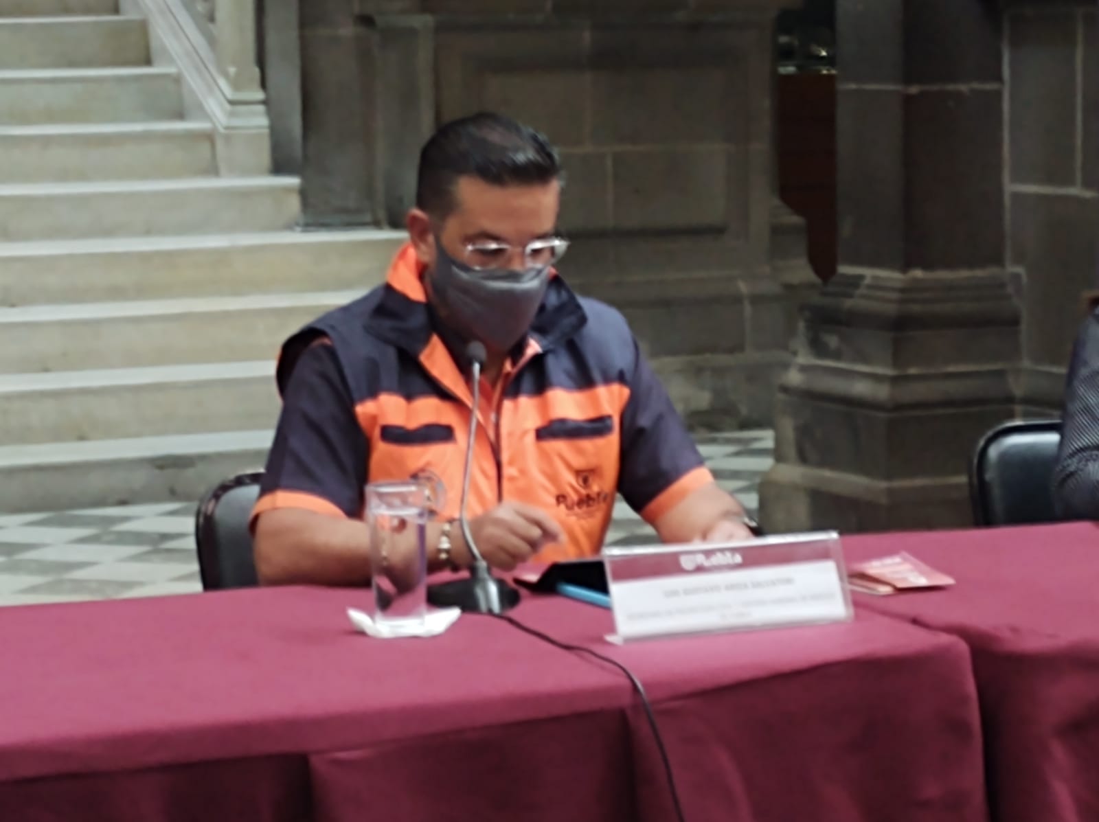 Video desde Puebla: Han fallecido 44 trabajadores del ayuntamiento por covid-19, admitió Ariza Salvatori