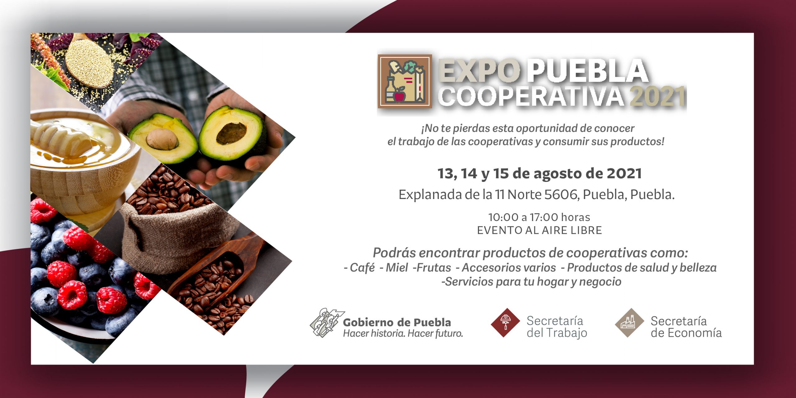 Desarrollará Gobierno del Estado Expo Puebla Cooperativa