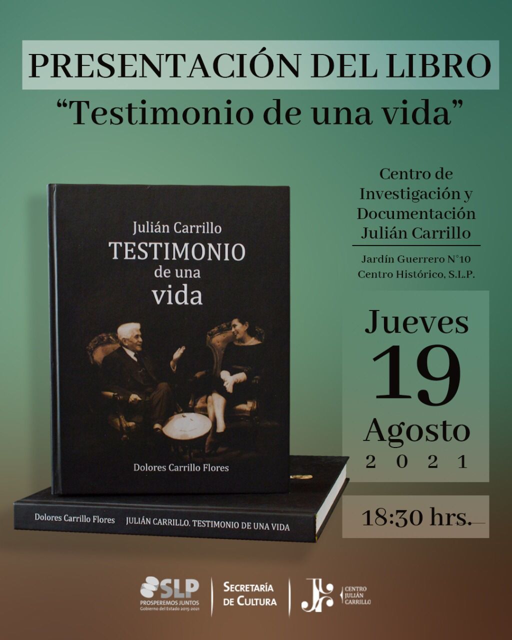 Presentación virtual del libro “Julián Carrillo: Testimonio de una vida”