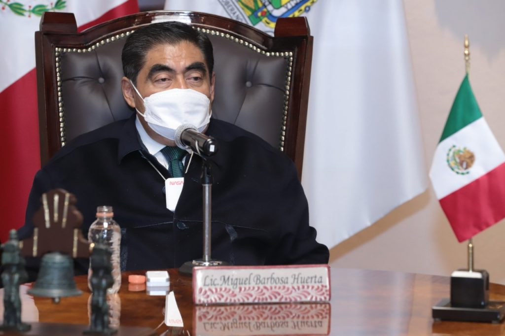 Sin deuda y con orden Puebla enfrenta las emergencias sanitaria y de fenómenos naturales, subrayó el gobernador Barbosa