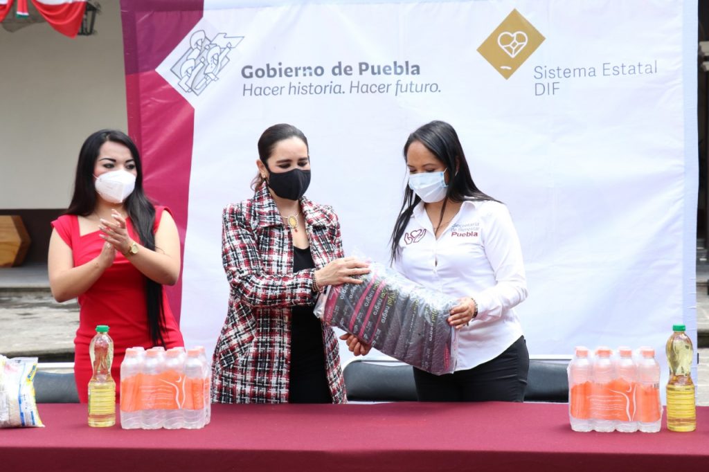 Aporta Secretaría de Bienestar al SEDIF víveres para damnificados por huracán “Grace”