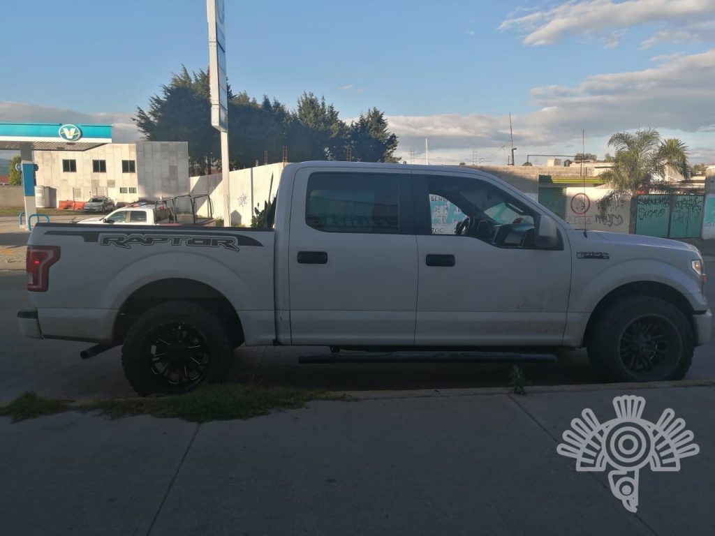 Recupera Policía Estatal camioneta robada por medio de cámaras lectoras de placas