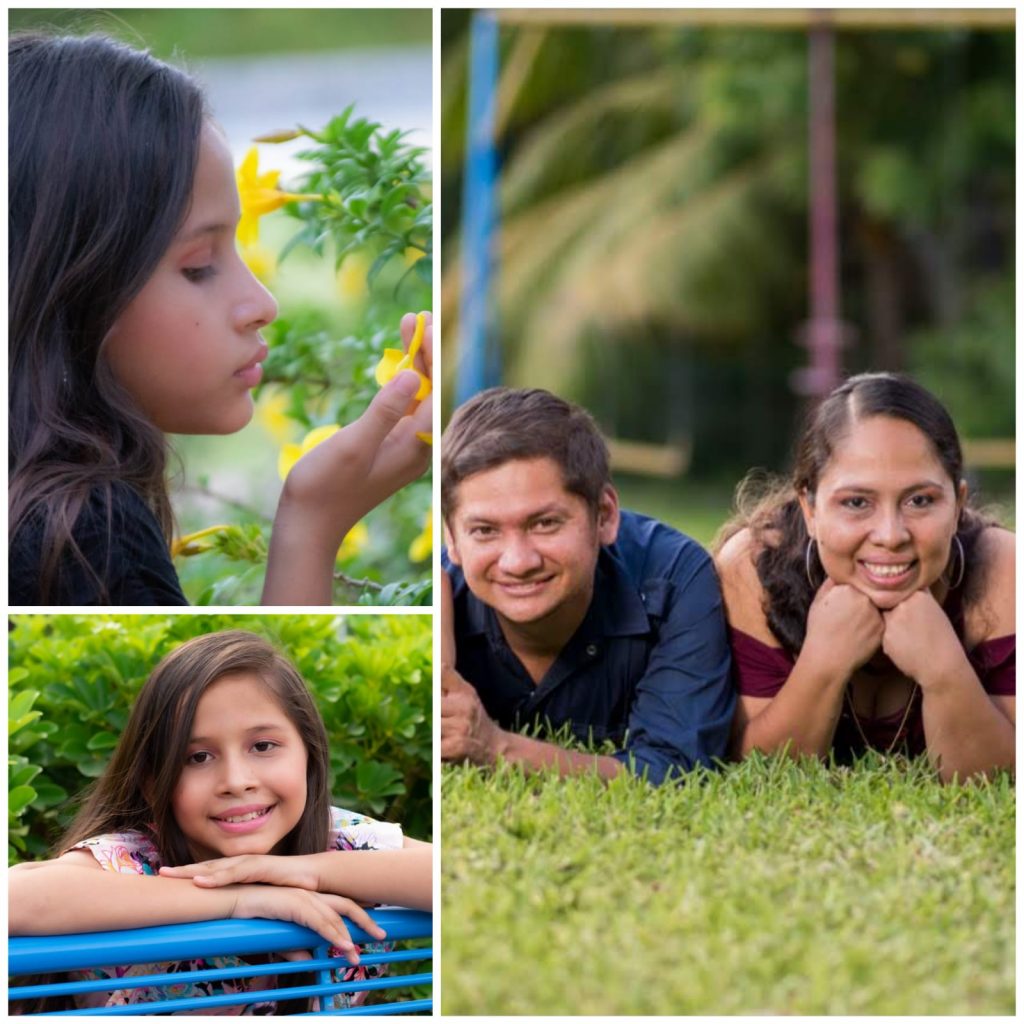 Mía Yissel, niña nicaragüense modelo y bailarina