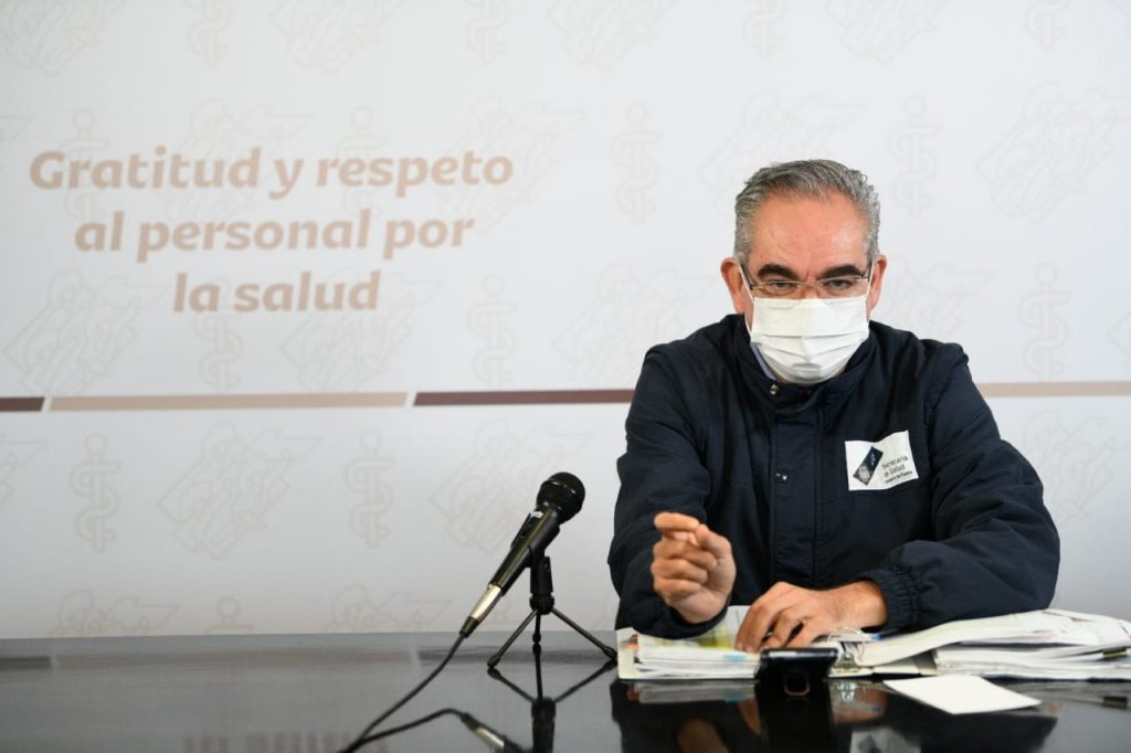 Video desde Puebla: Nueva explosión de Covid19 en la entidad con 48 muertos y 372 contagios más, advirtió Martínez García
