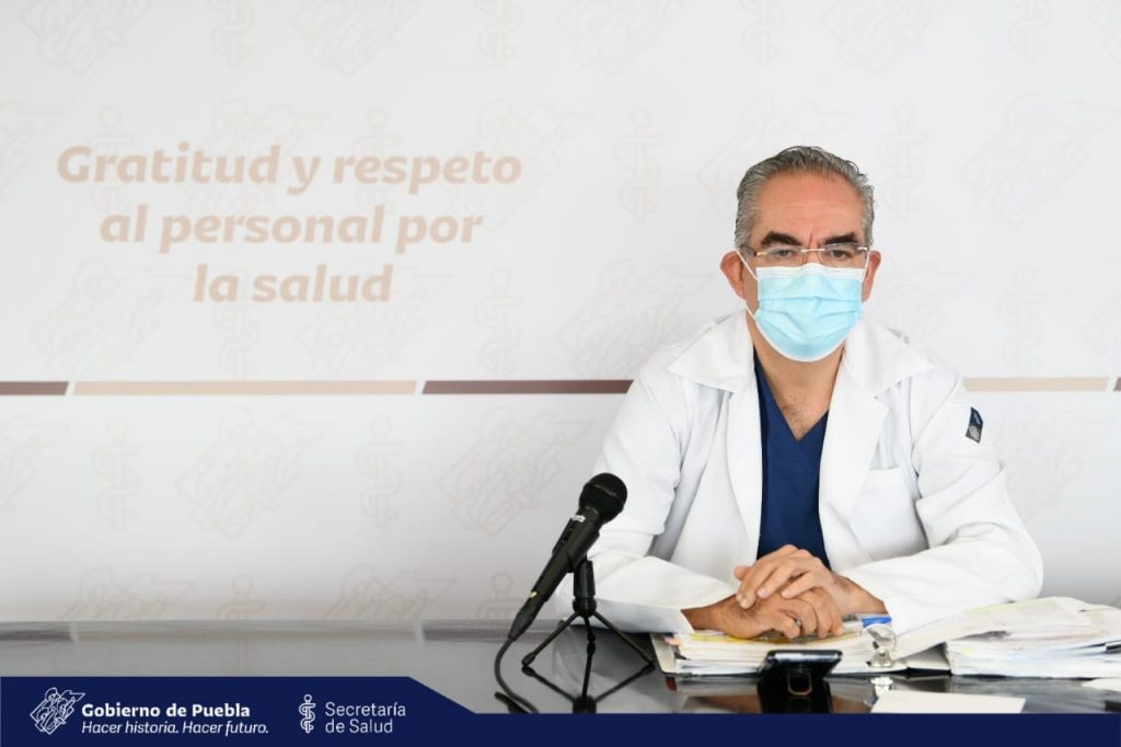 Baja el número de hospitalizados por covid-19 en Puebla; hay 892: Salud