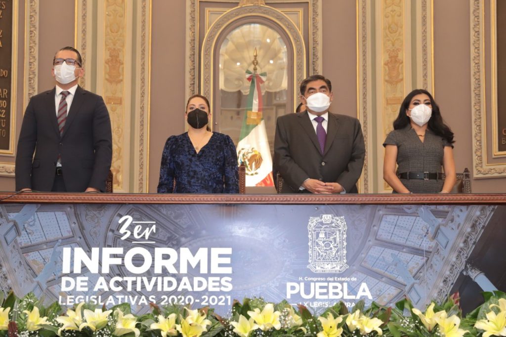 Gobernador Barbosa reconoció el trabajo de la LX Legislatura local