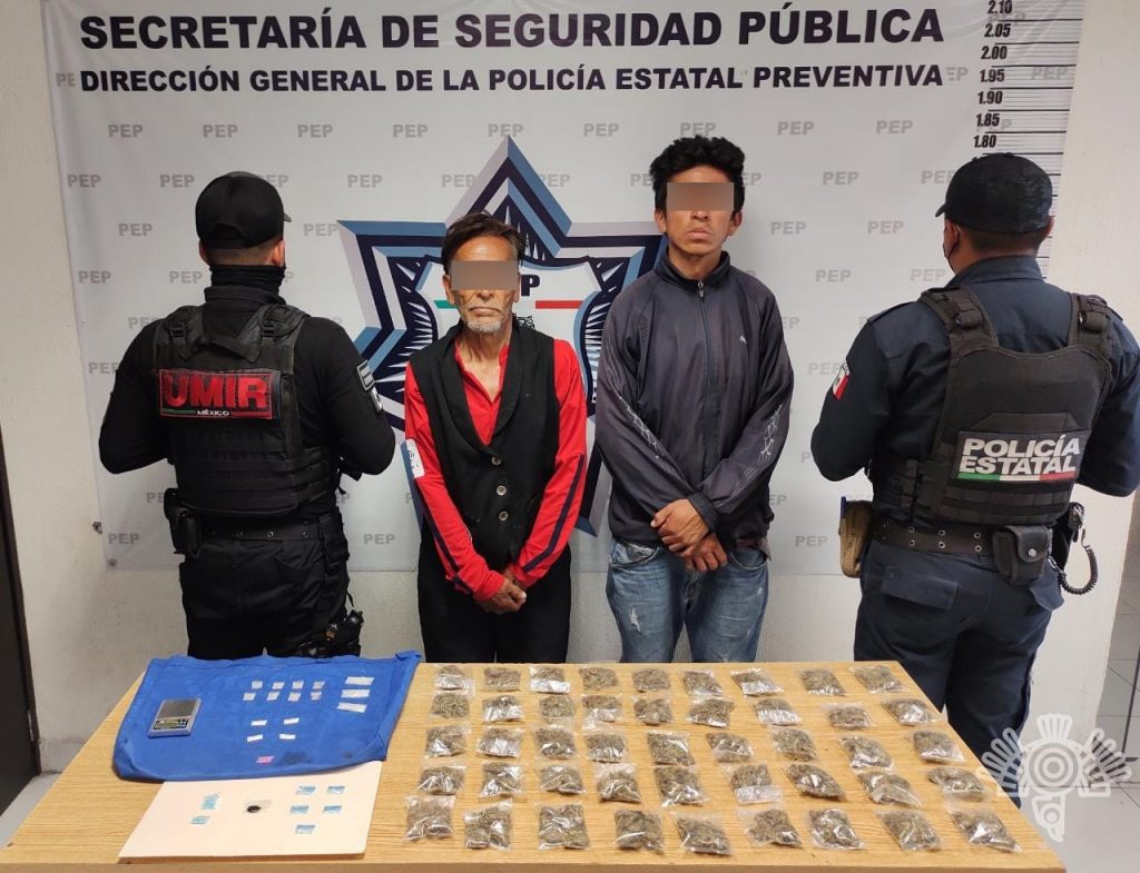 Detiene Policía Estatal a presuntos narcomenudistas de “El Chupón”